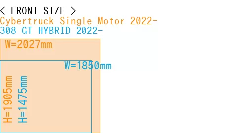 #Cybertruck Single Motor 2022- + 308 GT HYBRID 2022-